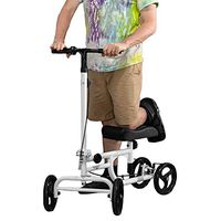 BEYOUR WALKER Most Affordable Knee Scooter Walker for Foot Ankle Injuries Crutches Alternative White