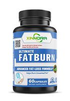 Xinnora Fat Burn 60 Capsules with Caffeine, L-Carnitine, L-Tyrosine as a Fat Burner, Energy Booster, Metabolism Booster, Makes Feel Full & Weight Control Supplement for Men & Women