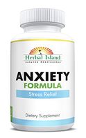 Anxiety Formula - All Natural Stress Relief - 60 Veggie Caps - Anti Anxiety