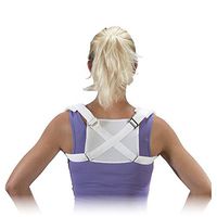 Bilt-Rite Mastex Health Clavicle Support, White, Medium