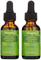 2 Pack Hemp Oil 3000 MG - Anxiety & Stress Relief - Extract - Grown & Made in USA - 100% Natural Hemp Drops - Help with Sleep, Skin & Hair 60 mL - Pain Reliever