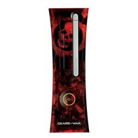 Gears of War Xbox 360 Faceplate Red Skulls