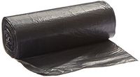 Inteplast Group SL2424LTK Institutional Low-Density Can Liners, 7-10 gal, .35 mil, 24 x 24, Black (Case of 1000)