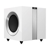 KEF R400GW R400b Front Firing Powerful Subwoofer - Gloss White (Single)