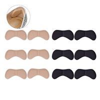 ULTNICE 6 Pairs Back Heel Cushion Self Adhesive Heel Pads Grips Sponge for High Heel