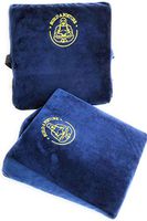 Wedge Seat Cushion Extra Firm and Lumbar Support Back Pad for Car by BUILD-A-POSTURE: Lower Back Pain & Neck Pain Relief While Driving (Made in USA) (3" Wedge Cushion)