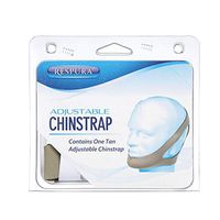 RESPURA SP-CHADJ:R Topaz Style Adjustable Chinstrap, Tan