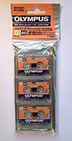 Olympus Microcassette System XB60 3-PACK