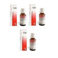 3 x Dr. Reckeweg - Homeopathic Medicine - R20 Homeopathic Medicine