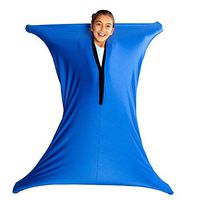 SensoryScout Cozy Cocoon Sensory Sock – Full-Body Wrap for Improving Spatial Awareness, Reliving Stress and Anxiety – Stretchy Sensory Body Wrap for Kids with SPD, ADD, ADHD – Size 65 x 29-Inches