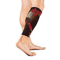 Calf Guard Sleeves Basketball Player Red Sports Calves Guards Sleeves for Running, Basketball, Baseball, Football