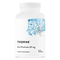 Thorne Research - Zinc Picolinate 30 mg - Well-Absorbed Zinc Supplement for Growth and Immune Function - 180 Capsules
