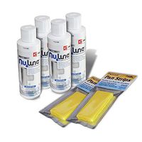 (4)-Pack NuLine NL1 HVAC Condensate 8 Ounce Nu-Line Drain Cleaner Plus (2) 2001D Pan Strips