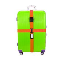 donfohy Travel longer tied me with luggage belt tied cross silicone packing tape tied with reinforcement travel