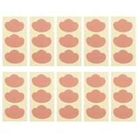 Healifty 10 Sheets Soft Callus Pads Callus Cushions Toe and Foot Protectors Corn Pads Sticky-Waterproof for Corn Callus and Feet Sore