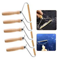 Fuzz Shaver Roller Fabric Shaver for Clothes Restores Portable Lint Remover Reusable for Pets Hair Removing Lint Dust in Sweater Woven Coat and Furniture No Hurting Wood 5pcs