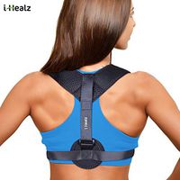 i-Healz Posture Corrector for Women & Men, Effective and Comfortable Posture Brace | Provides Clavicle Support and Pain Relief for Neck, Back & Shoulder