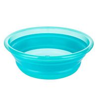 WEYNG Folding Wash Basin Footbath Basins Multi Purpose Lightweight Convenient Portable Foldable Collapsible for Travel Camping Fishing Outdoor Camping Hiking