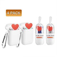 TAKEBEST Silicone Straws Drinking Reusable - Collapsible Straws with Cases and Cleaning Brushes BPA Free, 30&20 oz Tumbler Compatible for Travel,Office