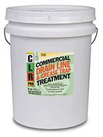 CLR PRO Commercial Drain Line and Grease Trap Treatment (Microbial Formula), 5 Gallon Pail