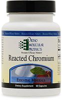 Ortho Molecular Products, Reacted Chromium, 60 Capsules