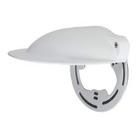 Dahua Accessory Sun Shade. Material: Aluminum & SGCC Security Camera, White (PFA200W)