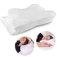 Cervical Pillow Contour Pillow for Neck and Shoulder Pain, Coisum Orthopedic Memory Foam Pillow Ergonomic Bed Pillow for Side Sleepers Back Sleepers, Neck Support Pillow with Washable Pillowcase