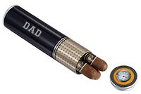 Personalized Visol"Hamish" Travel Humidor - Fathers Day with Dad Engraving