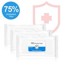 Disinfection Wipes Wipes Contains 75% Isopropyl Alcohol, Alcohol Cleaning Wet Wipes Supports Multi-Purpose Daily Cleaning (3Pack,165 Wipes)