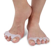 Maskso Ingrown toenail 1 Pair of Silicone Gel for Foot Care Bunion Protector Hallux Valgus Corrective Finger Separator Correction