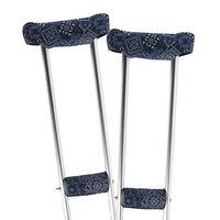 TOMMHANES AMISGUOER Crutch Underarm Pads Crutch Pad Crutch Hand Grip Covers Crutch Cover Washable OneSize Multiple Colors(2 Armpit, 2 Hand Cushion) (CP01)