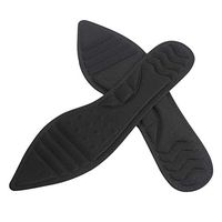 SUPVOX Polyurethane Insoles Memory Foam Insoles Breathable Sport Inserts for Women (Black)