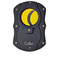 Colibri CUT Guillotine-Style Cigar Cutter - Black/Yellow