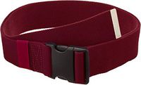 Gait Belt with Plastic Buckle by LiftAid - Transfer and Walking Aid with Belt Loop Holder for Assisting Therapist, Nurse, Home Care - 60"L x 2"W (Burgundy)
