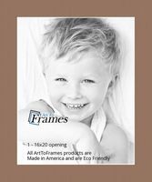 16x20 Hazelnut / Sandpiper Custom Mat for Picture Frame with 12x16 opening size (Mat Only, Frame NOT Included)