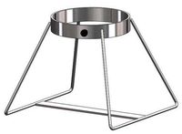 FWF Oxygen Cylinder Floor Rack for 1 (M-22 OR JD 5.50 Style) Diameter of 5.25" Made in USA