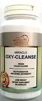 The One Minute Miracle Oxy-Cleanse Vegan Colon Cleanser - 80 Vegatarian Capsules.