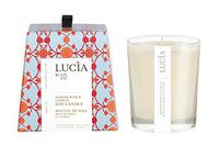 Lucia Candle, Damask Rose and Cypress, 0.47 Ounce
