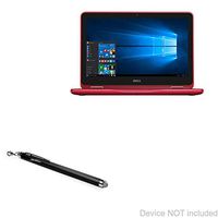 Dell Inspiron 11 3000 2-in-1 (11 in) Stylus Pen, BoxWave [EverTouch Capacitive Stylus] Fiber Tip Capacitive Stylus Pen for Dell Inspiron 11 3000 2-in-1 (11 in) - Jet Black