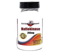 Nattokinase 200mg 4,000 Fibrinolytic Units * 100 Caps 100% Natural - by EarhNaturalSupplements