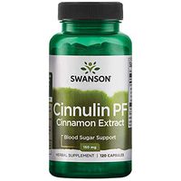 Swanson Cinnulin Pf Cinnamon Extract 150 Milligrams 120 Capsules