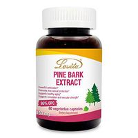 Lovita Pine Bark Extract, 150mg, 95% OPCs, 60 Vegetarian Capsules