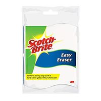 Scotch-Brite Easy Erasing Pad, Removes Dirt, Smudges & Scuffs, 2-Pads/Pk, 8-Packs (16 Pads Total)