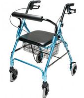 Walkabout Lite Four-Wheel Rollator, 1 EA, # RJ4300L