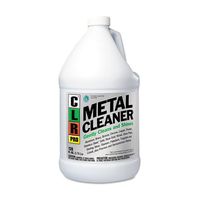 CLR PRO Metal Cleaner, 128 oz Bottle, 4 per Carton
