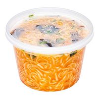 Restaurantware RWP0197C Microwavable To-Go Container, 16 oz, Clear