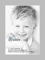 15x21 Gray / TV Grey Custom Mat for Picture Frame with 11x17 opening size (Mat Only, Frame NOT Included)