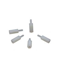 100pcs Nylon Hex Standoff Spacer Replacement M2 Female to Male 10mm+6mm
