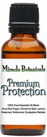 Miracle Botanicals Premium Protection Essential Oil Blend - Compare to Thieves Blend - 100% Pure Therapeutic Grade Essential Oils 30ml/1oz.