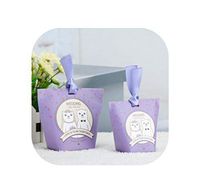 Old street 50Pcs/Lot Square Bottom Gift Packs, Bear Love Mini Candy Boxes Wedding Favors, Birthday Gift Box, Box Package,D,S